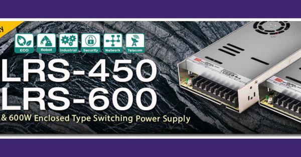MEAN WELL LRS Series Enclosed Style Switching Power Supply